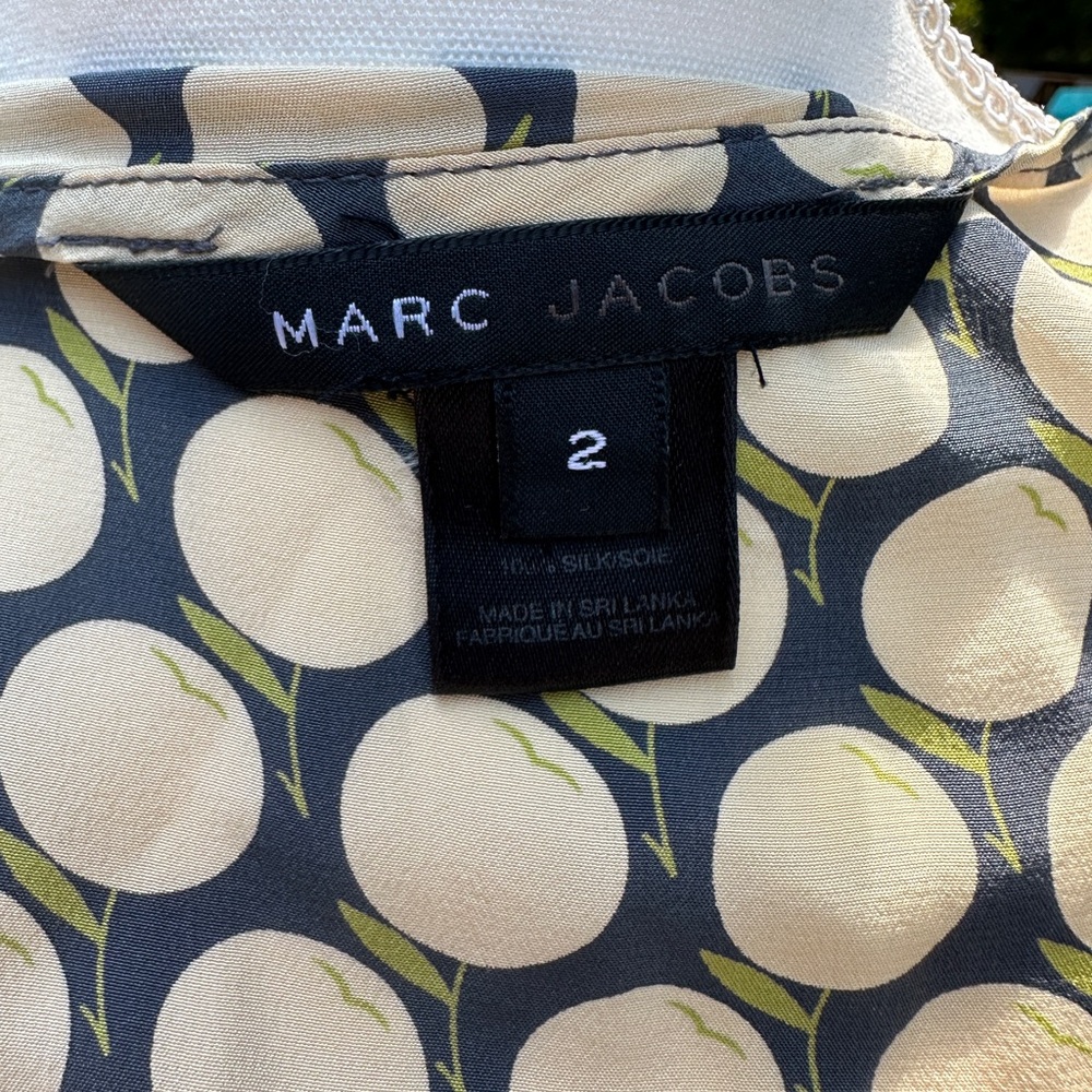 Marc Jacobs Adorable Fruit Print Silk Dress - Picture 3 of 4